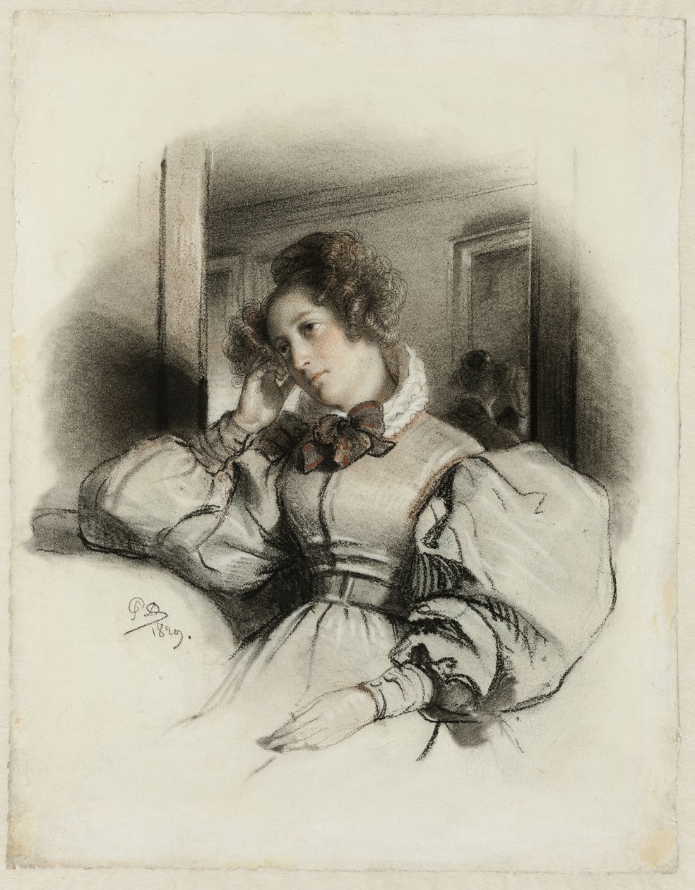 Muotokuva rouva E.D. tekijältä Paul Delaroche