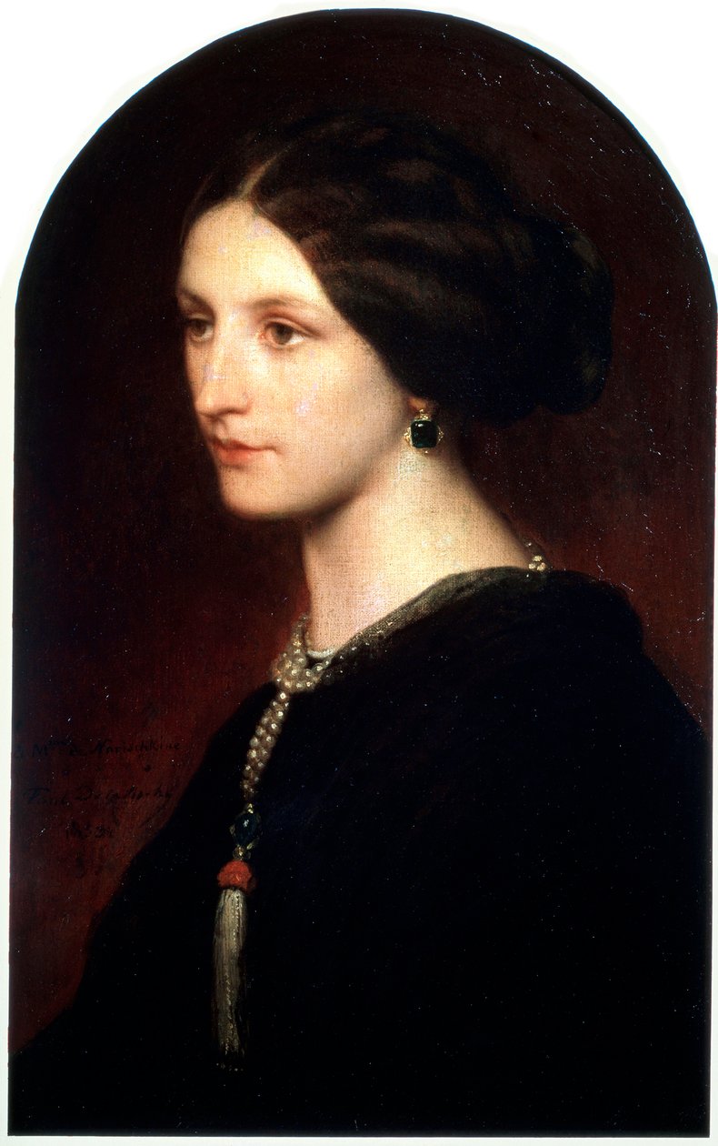 Kreivitär Sophie Shuvaloffin muotokuva, 1853. tekijältä Paul Delaroche
