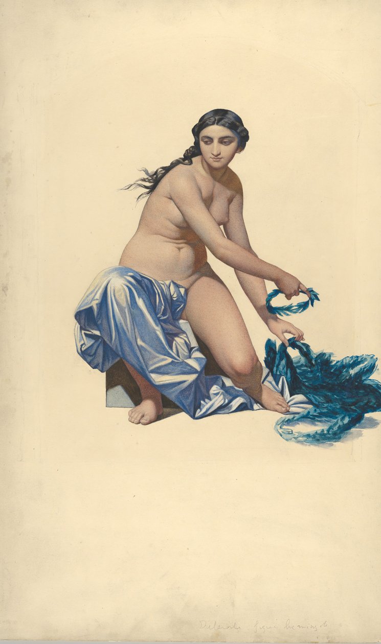 Hémicycle des Beaux-Arts, École des Beaux-Arts, ca. 1837-41. tekijältä Paul Delaroche