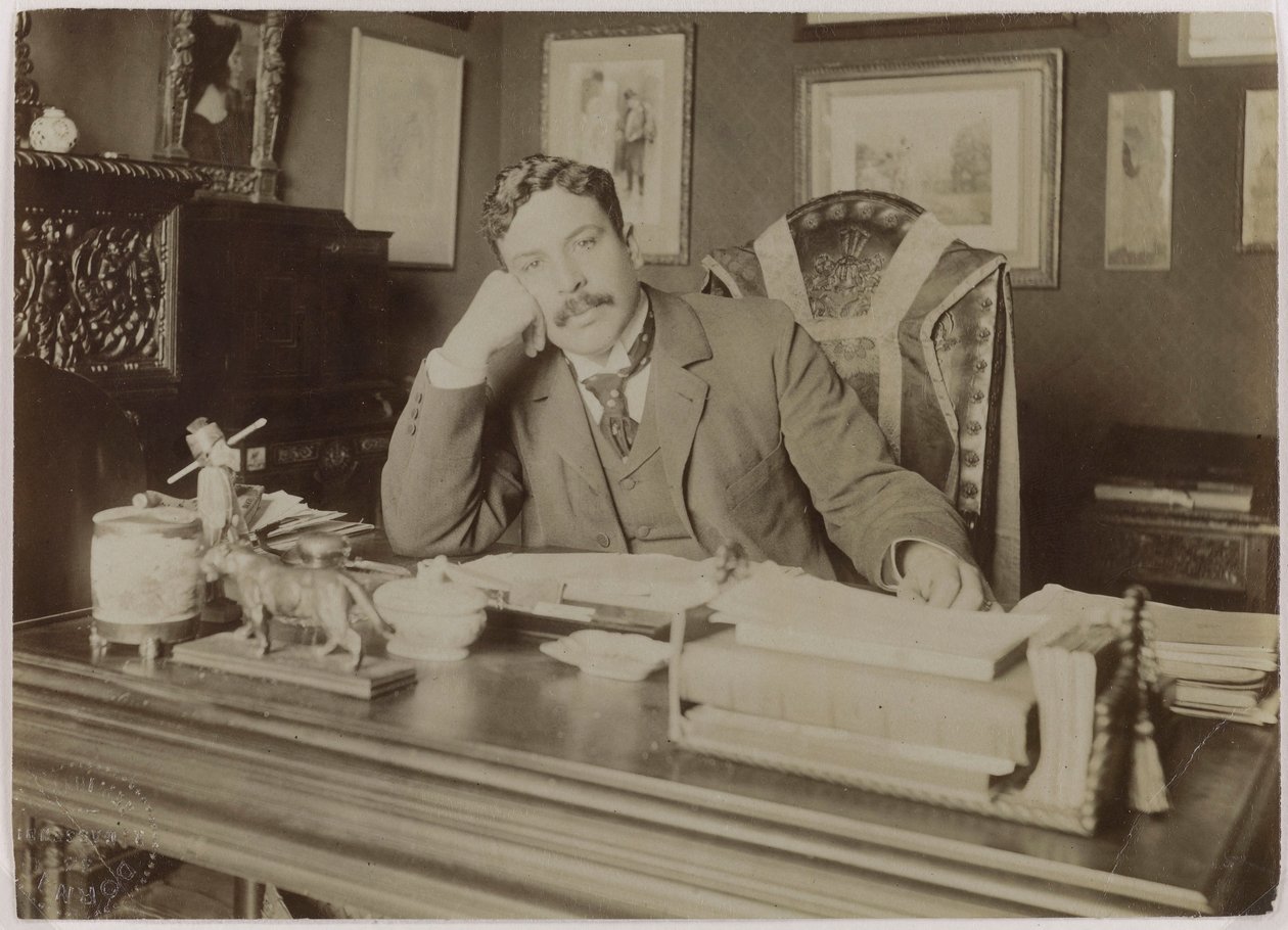 Maurice Donnayn muotokuva 1859-1945, n. 1890. tekijältä Paul Dornac