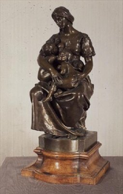 Hyväntekeväisyys (pronssi) tekijältä Paul Dubois