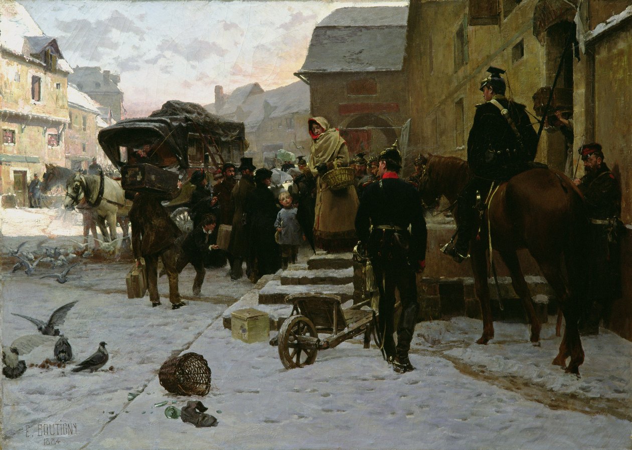 Ball of Suet, 1884 tekijältä Paul Émile Boutigny