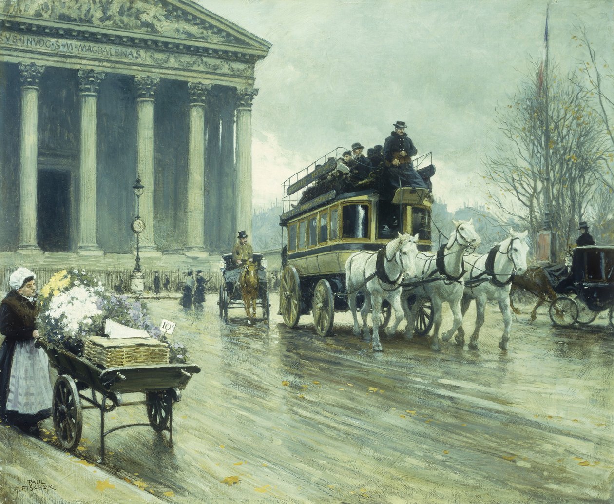 Boulevard Madeleine, Pariisi tekijältä Paul Fischer