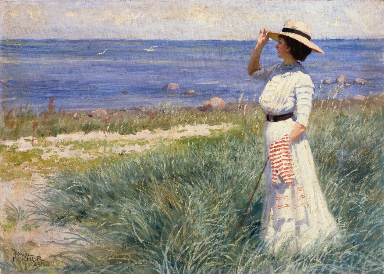 Katse merelle, 1910 tekijältä Paul Fischer