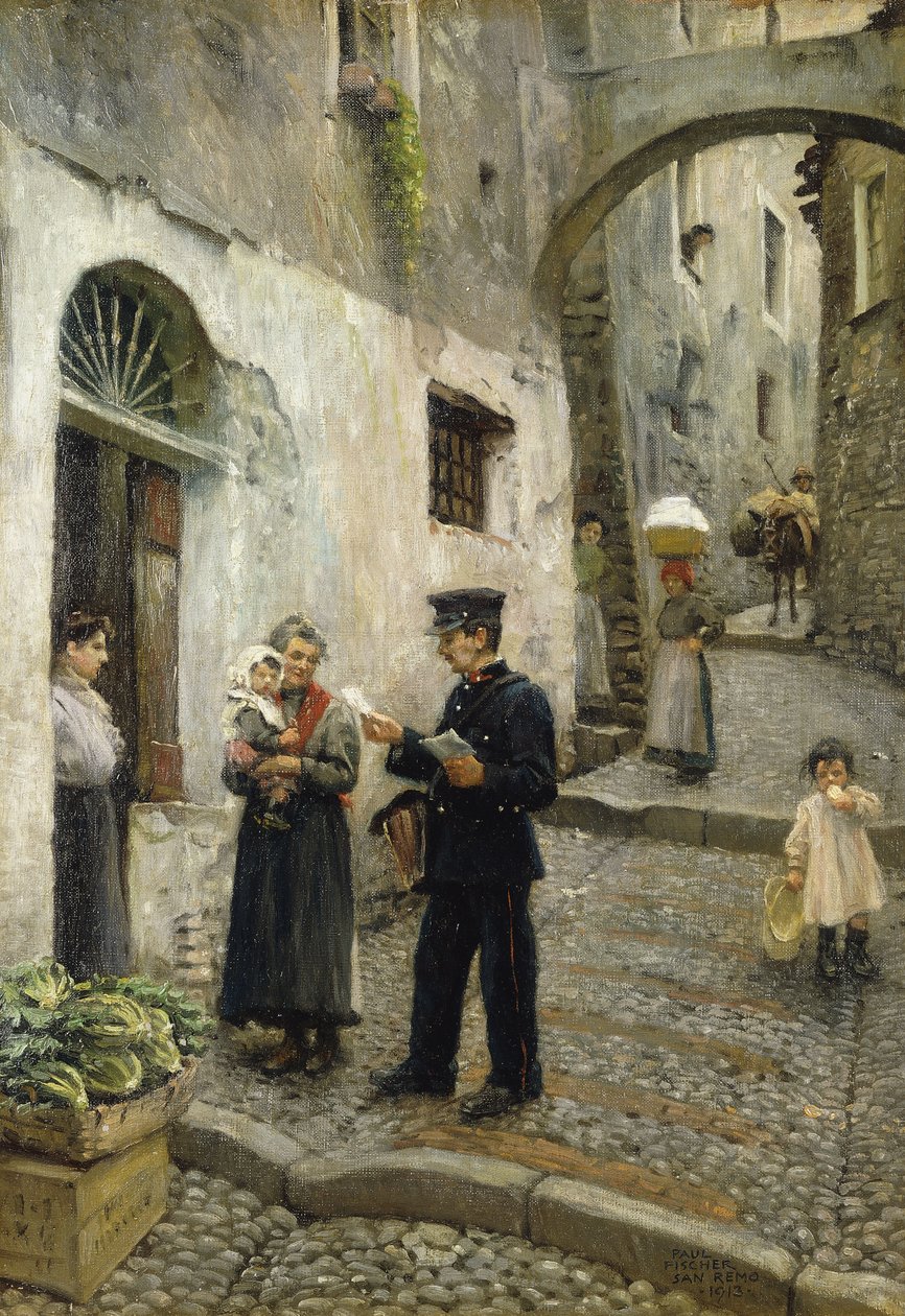 The Morning Post, 1913 tekijältä Paul Fischer