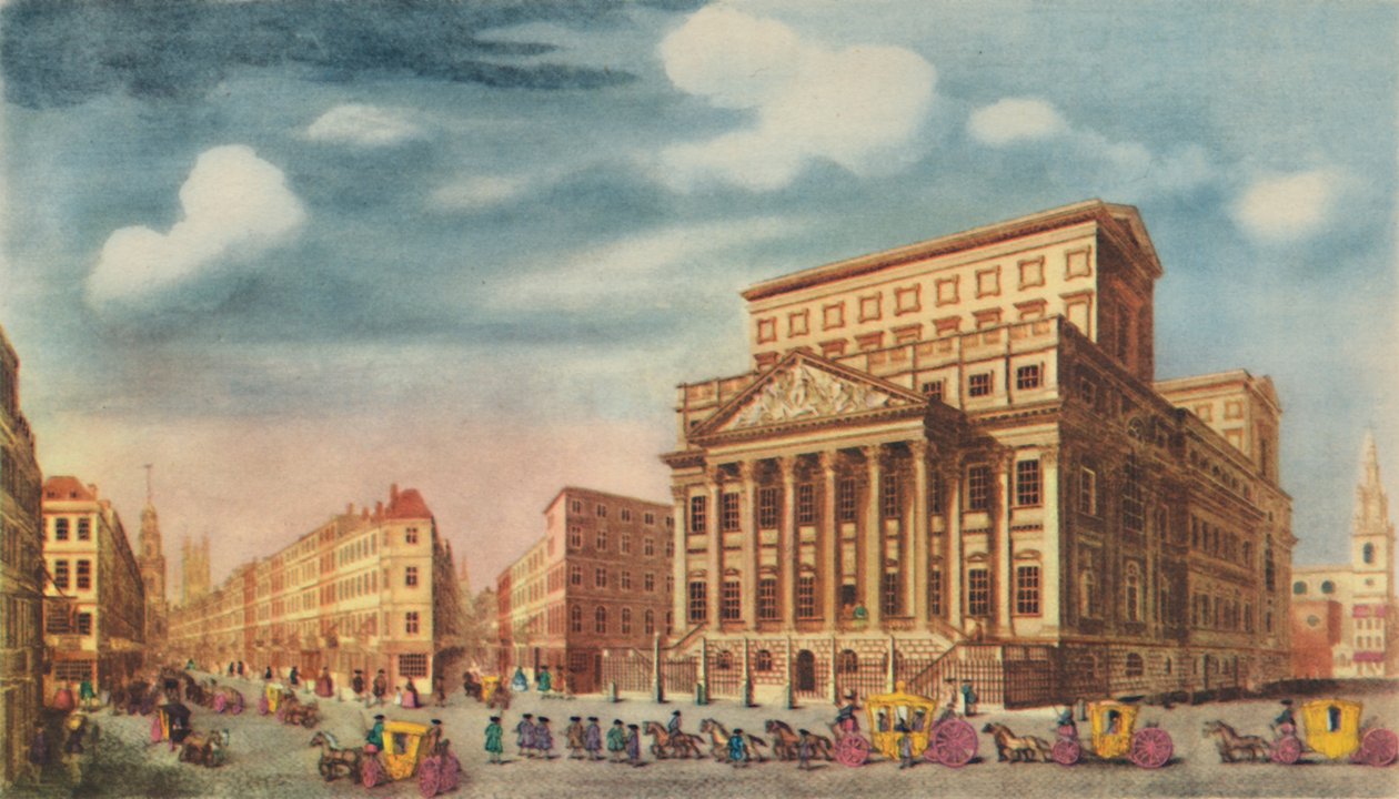 Lord Mayors Mansion House, 1745, 1948. tekijältä Paul Fourdrinier