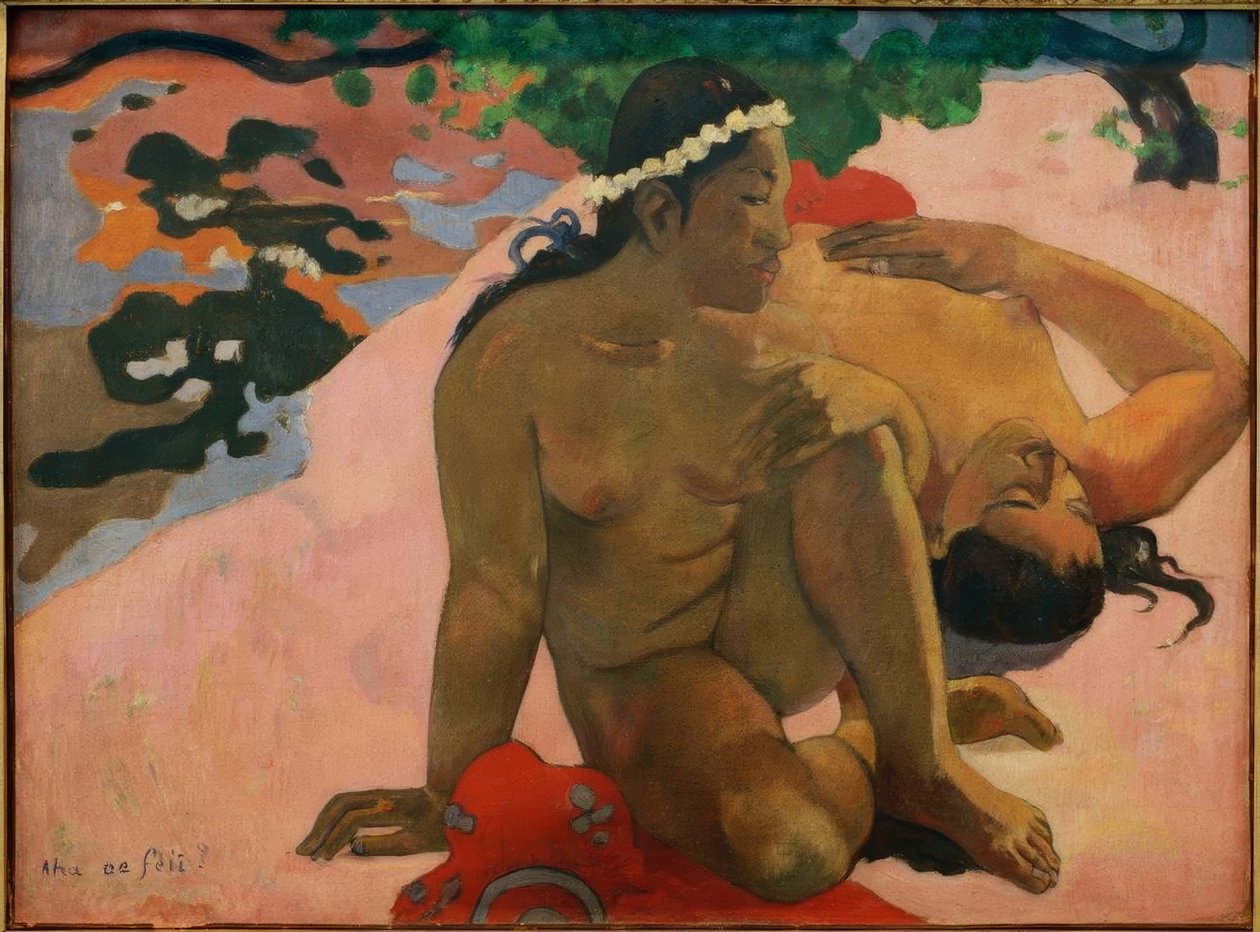 Aha oe feii? tekijältä Paul Gauguin