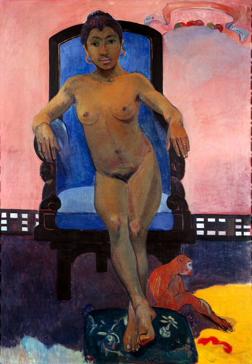 Judith Te Parry, Anna Te Javanesen muotokuva, Paul Gauguinin maalaus (1848-1903) tekijältä Paul Gauguin