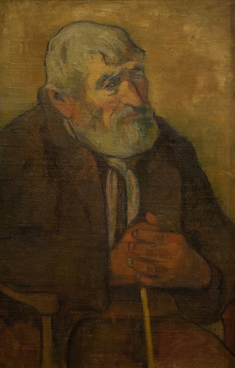 Alter Mann mit Stock tekijältä Paul Gauguin