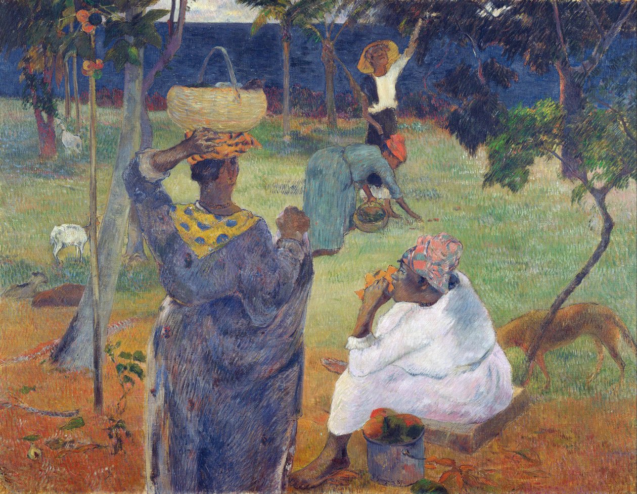 Mangojen joukossa tekijältä Paul Gauguin