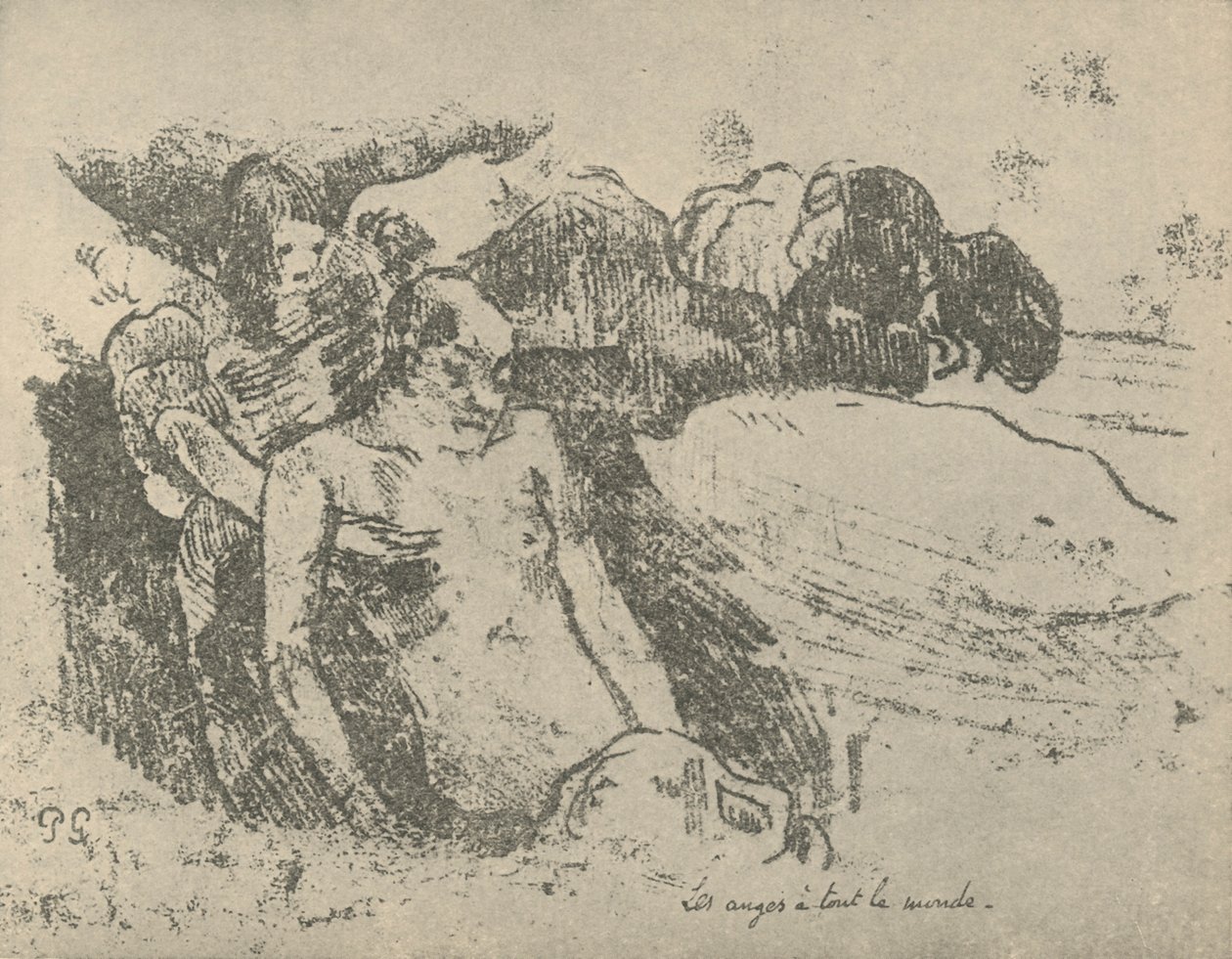 Enkelit kaikille, 1936 tekijältä Paul Gauguin