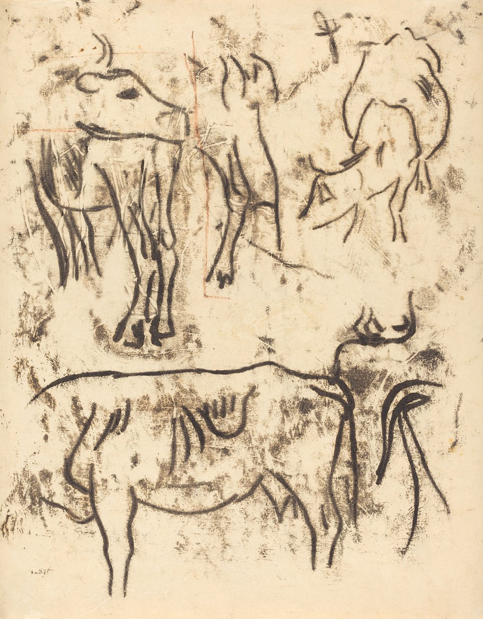 Animal Studies, 19011902. tekijältä Paul Gauguin