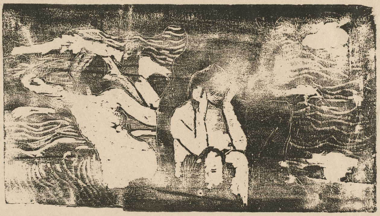 Black Rocksilla tekijältä Paul Gauguin