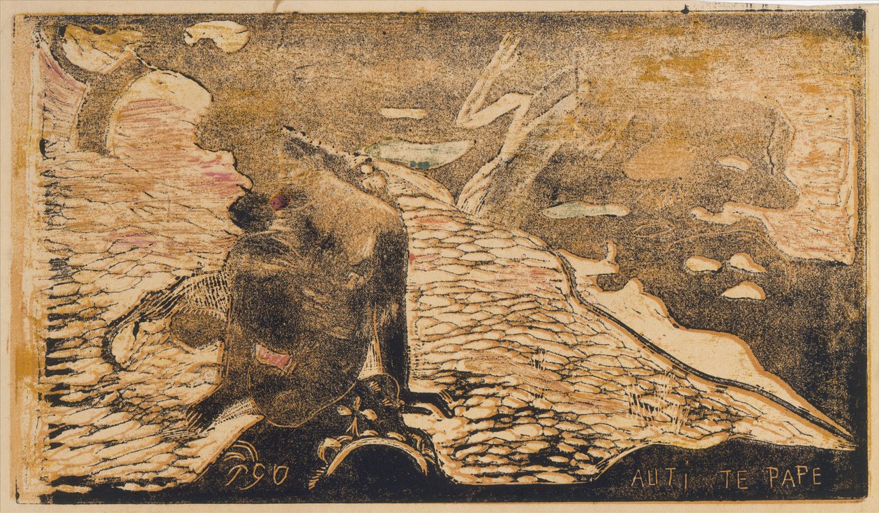 Auti Te Pape tekijältä Paul Gauguin