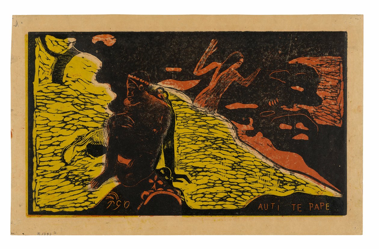 Auti te pape (Naiset joella), Noa Noa -sviitistä tekijältä Paul Gauguin