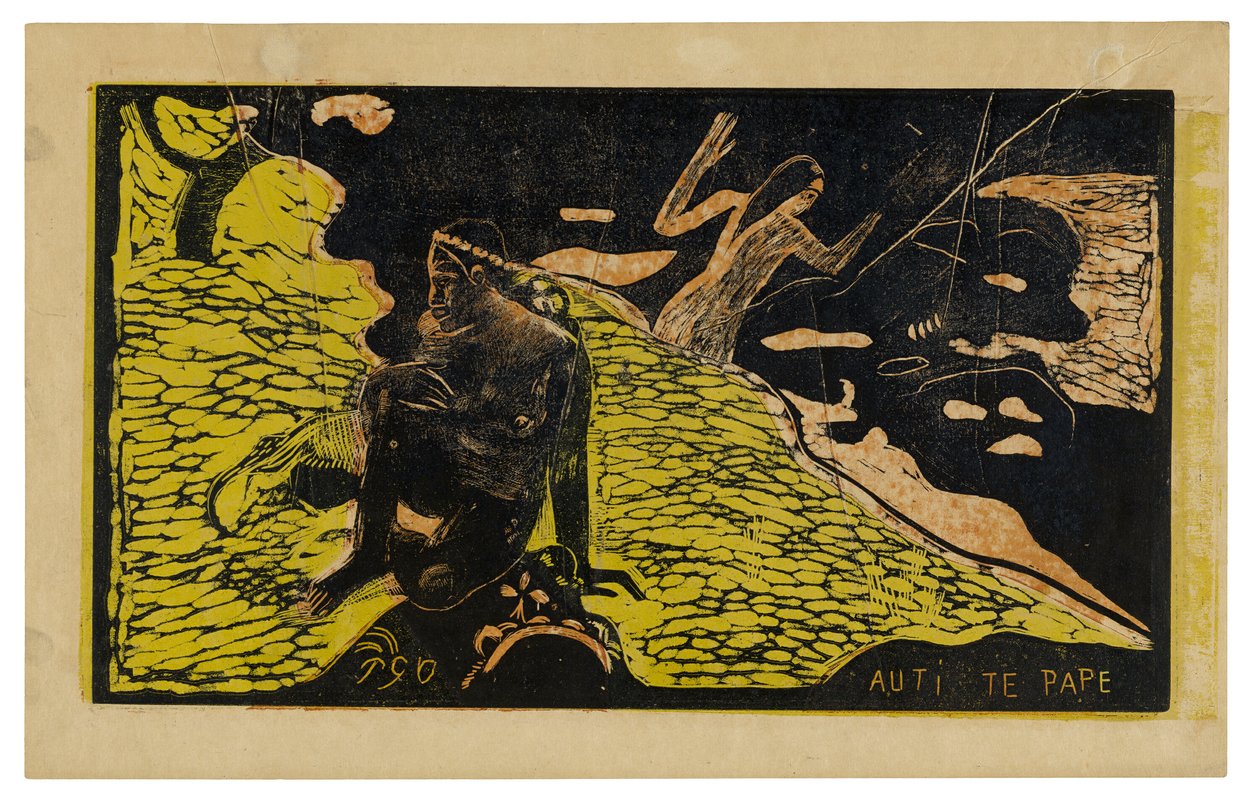 Auti te pape (Naiset joella), Noa Noa -sviitistä tekijältä Paul Gauguin