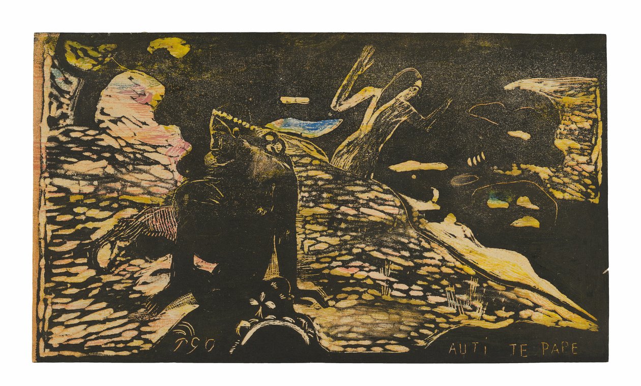 Auti te pape (Naiset joen rannalla), Noa Noa-sviitistä. tekijältä Paul Gauguin