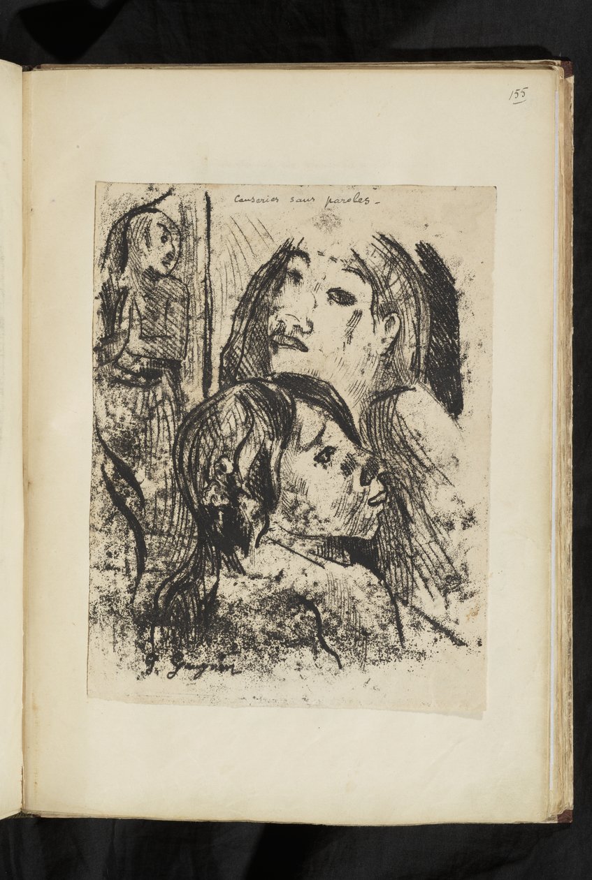 Ennen ja jälkeen - Puhuja ilman sanoja tekijältä Paul Gauguin
