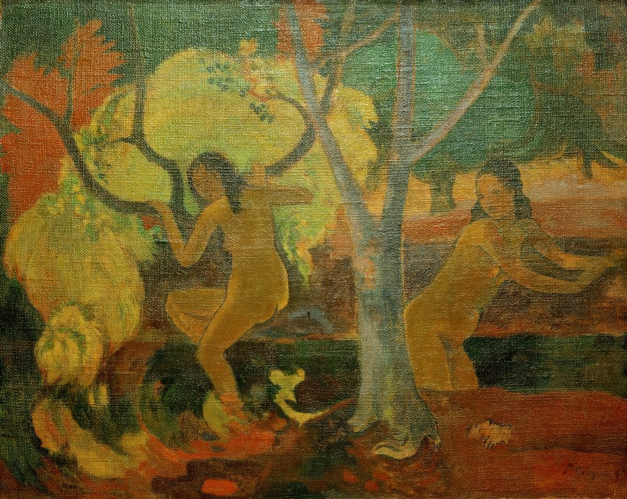 Uimarit Tahitilla tekijältä Paul Gauguin