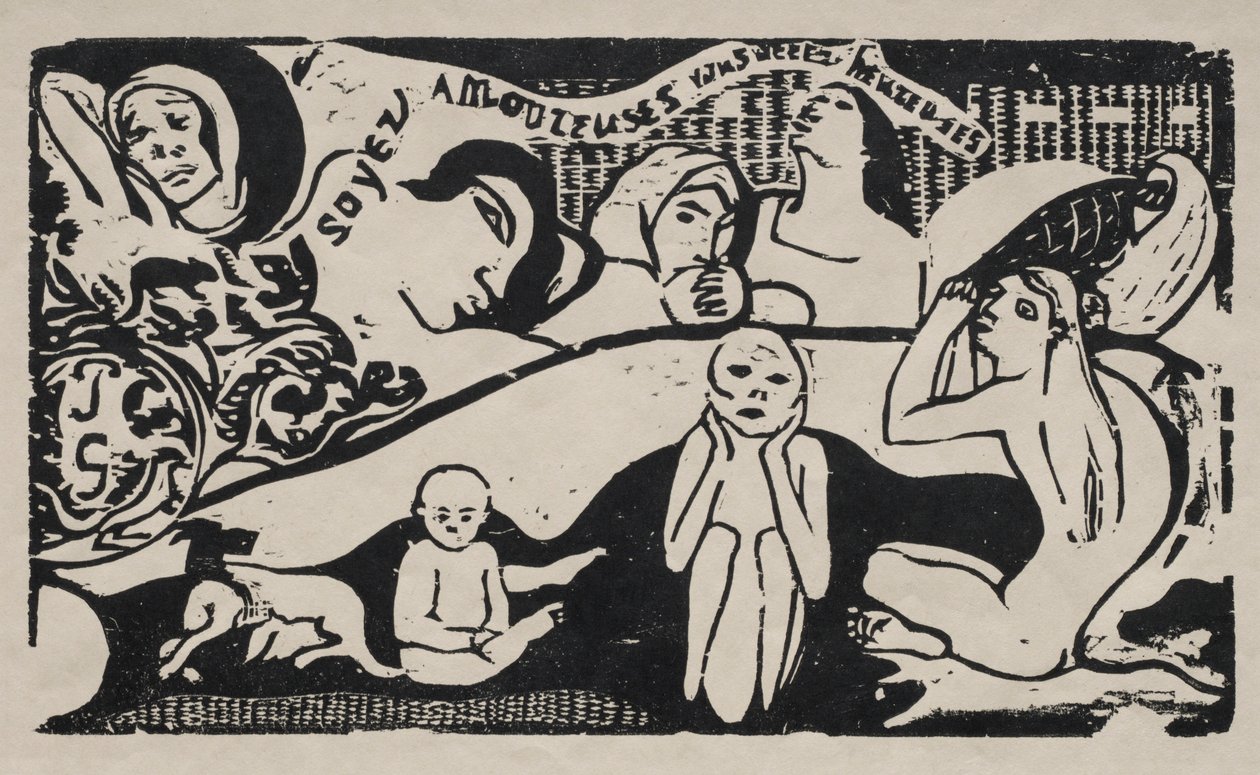 Ole rakastunut ja tulet olemaan onnellinen. tekijältä Paul Gauguin