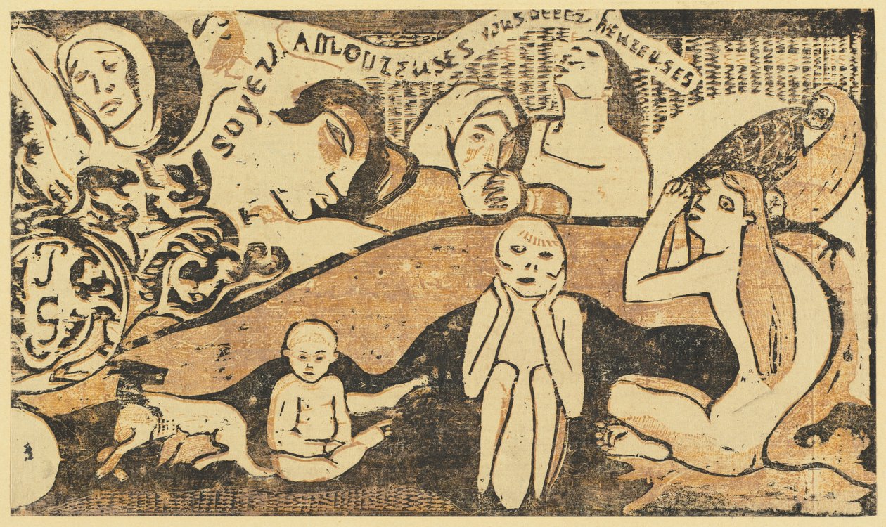 Seid verliebt und ihr werdet glücklich sein tekijältä Paul Gauguin