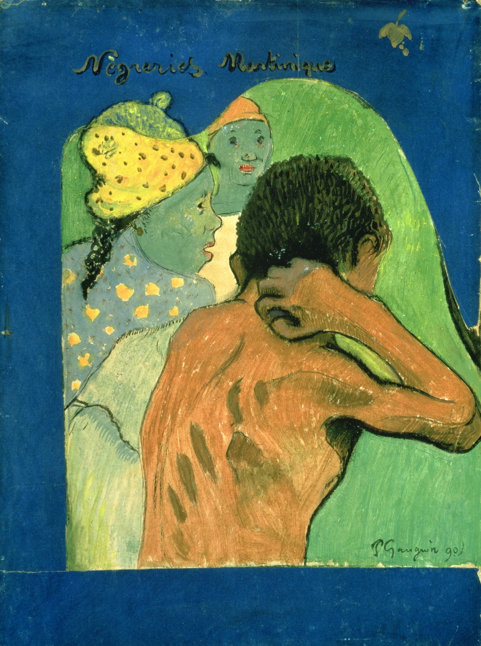 Musta Martinique, 1890 tekijältä Paul Gauguin