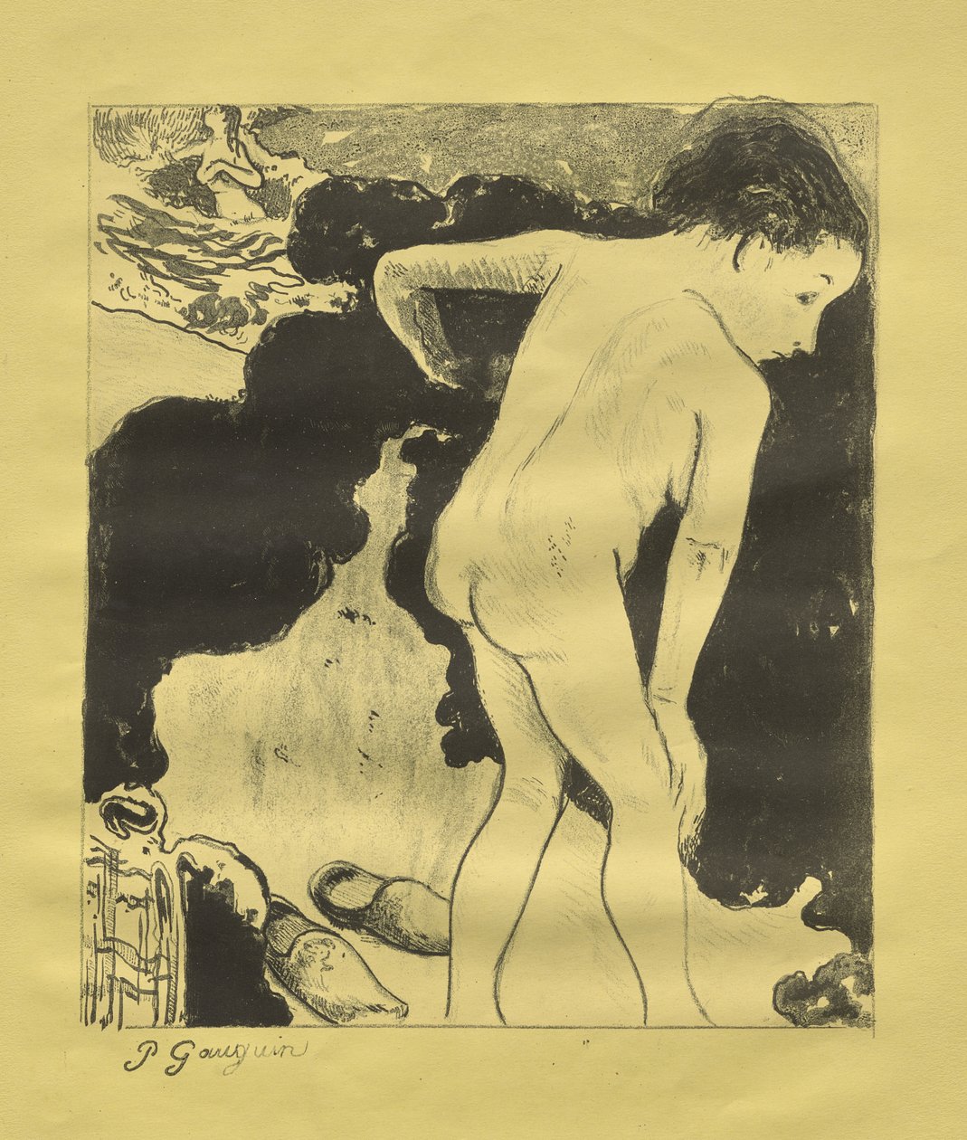 Breton uimarit tekijältä Paul Gauguin