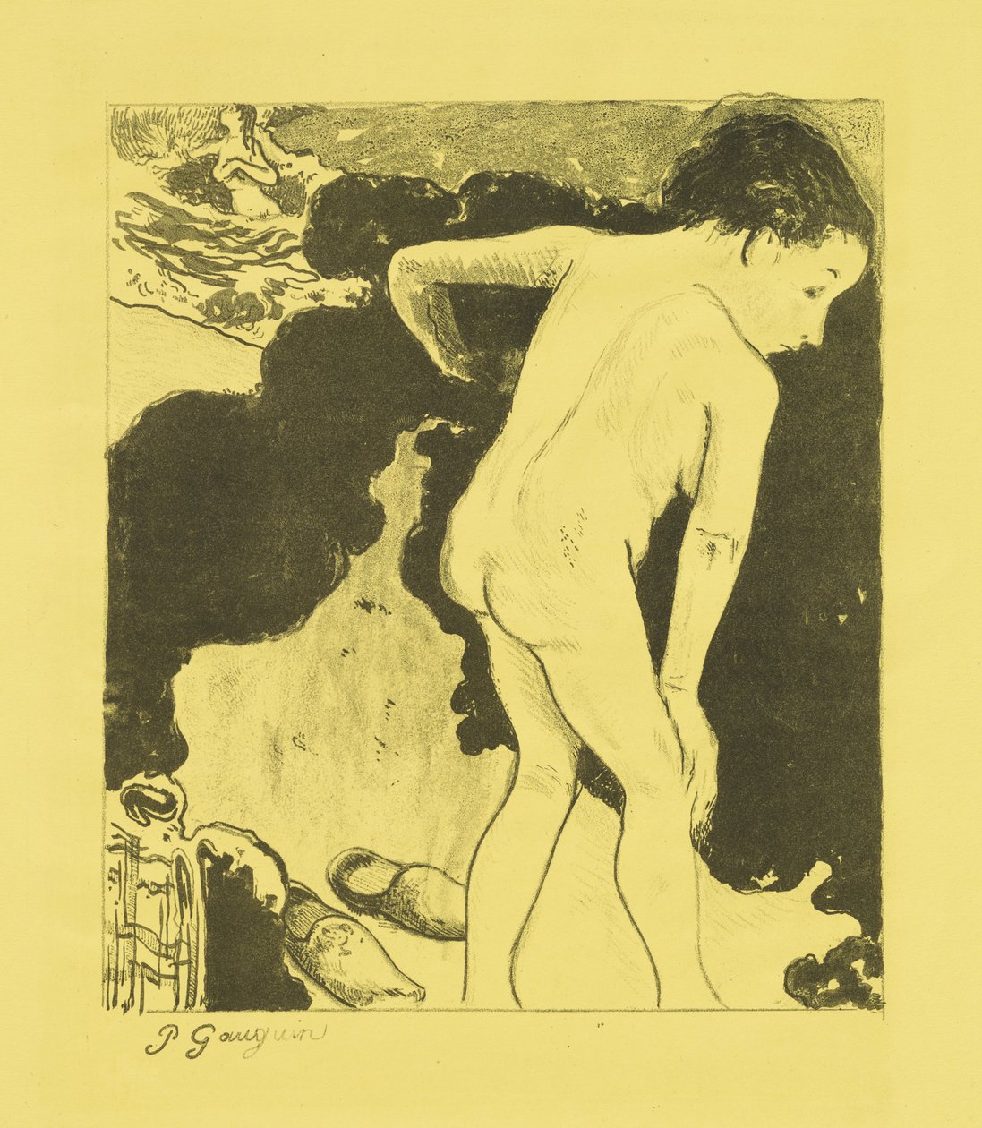 Breton uimarit tekijältä Paul Gauguin