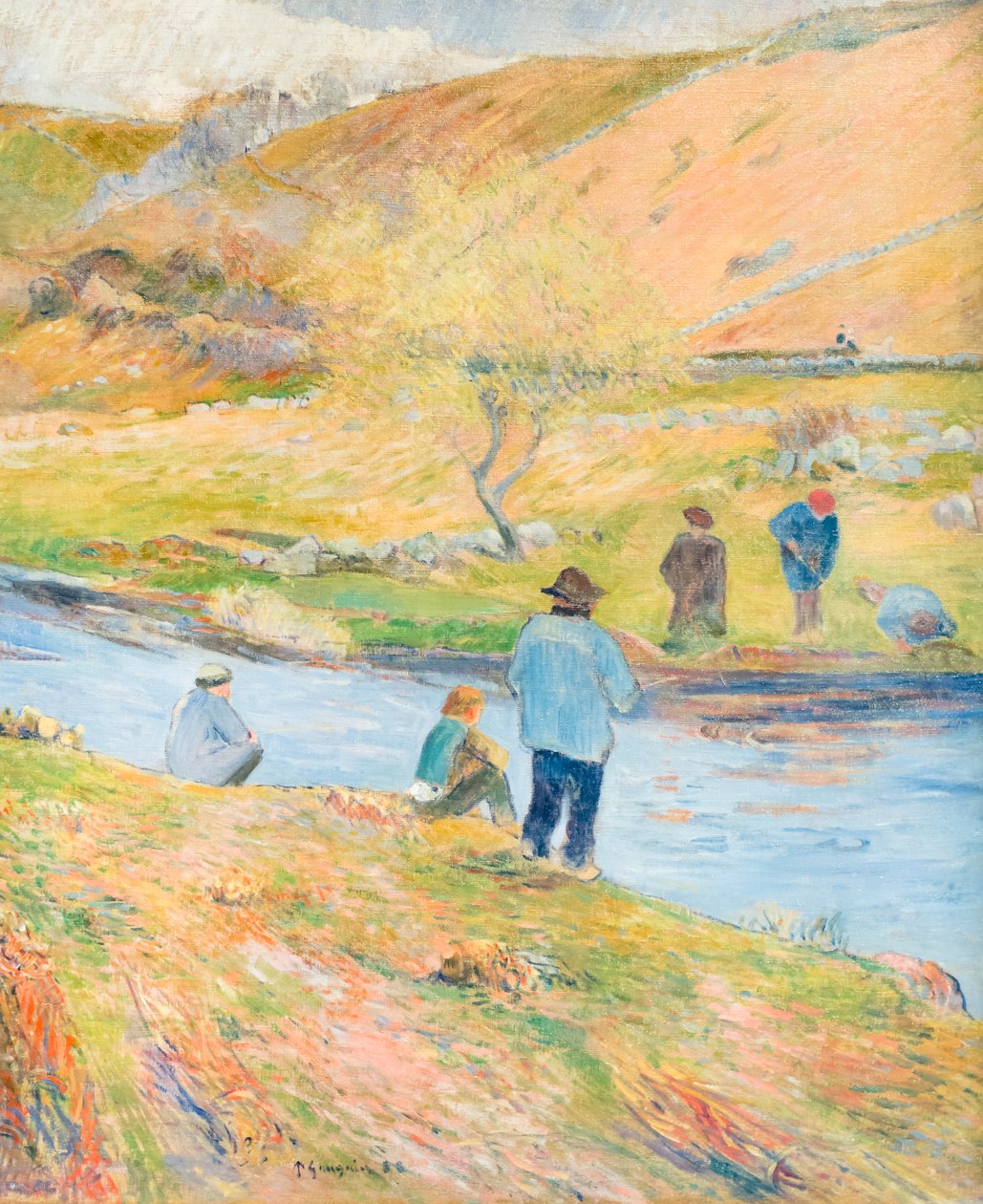pescadores bretões finlandeses tekijältä Paul Gauguin