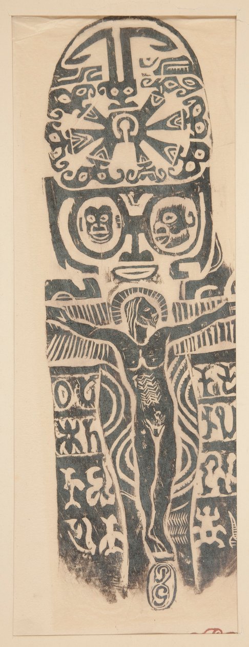 Kristus ristillä tekijältä Paul Gauguin