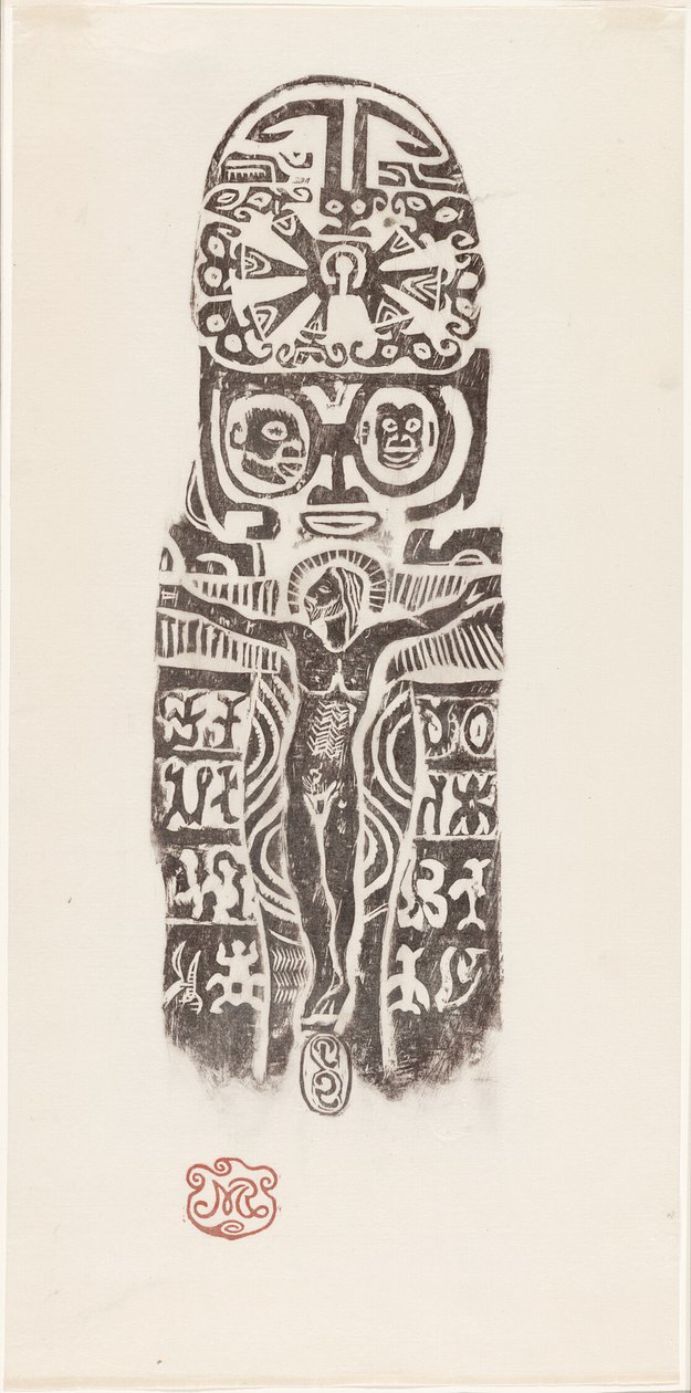 Kristus ristillä tekijältä Paul Gauguin