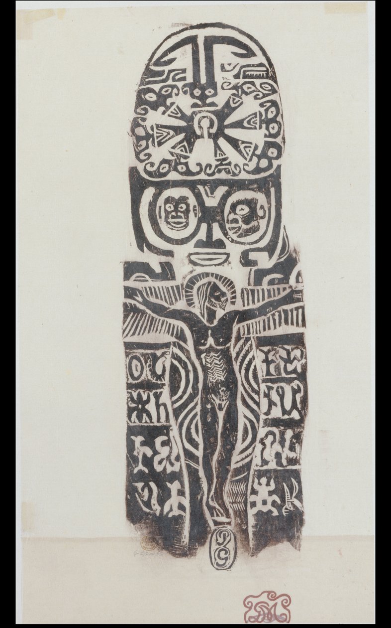 Kristus ristillä, 1926, 1926. tekijältä Paul Gauguin