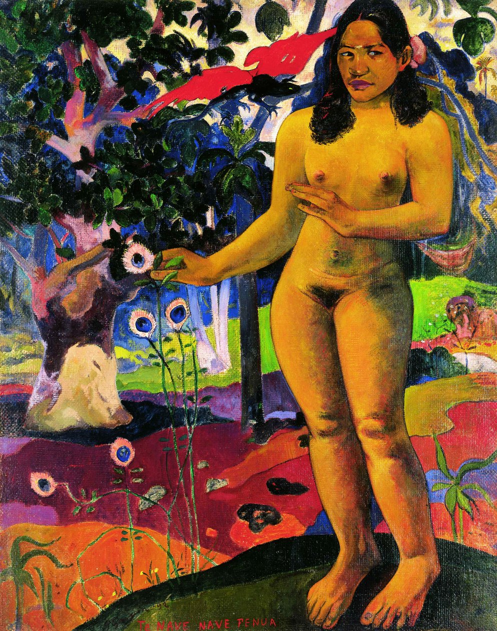 Ihana maa (Te Nave Nave Fenua) tekijältä Paul Gauguin