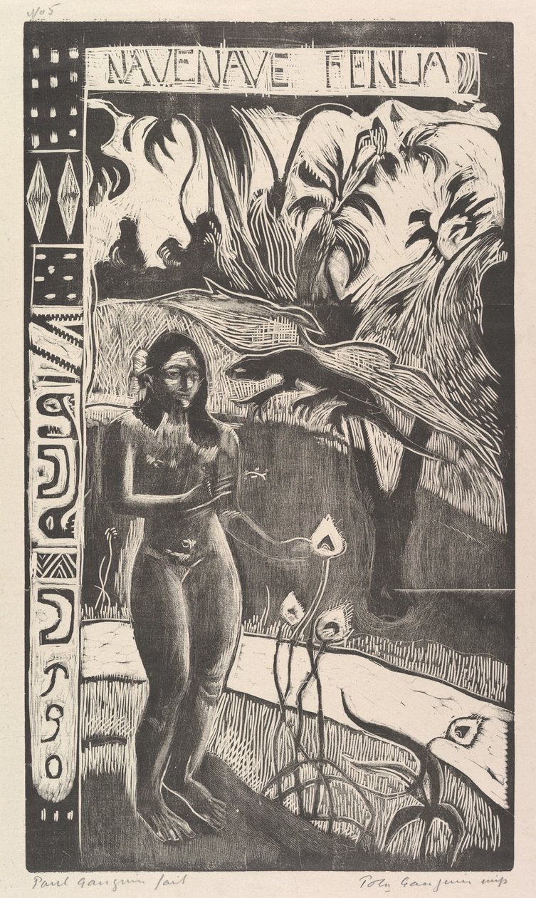 Ihastuttava maa, 1893-94. tekijältä Paul Gauguin