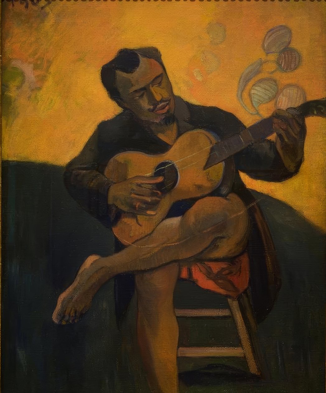 Gitarrenspieler tekijältä Paul Gauguin