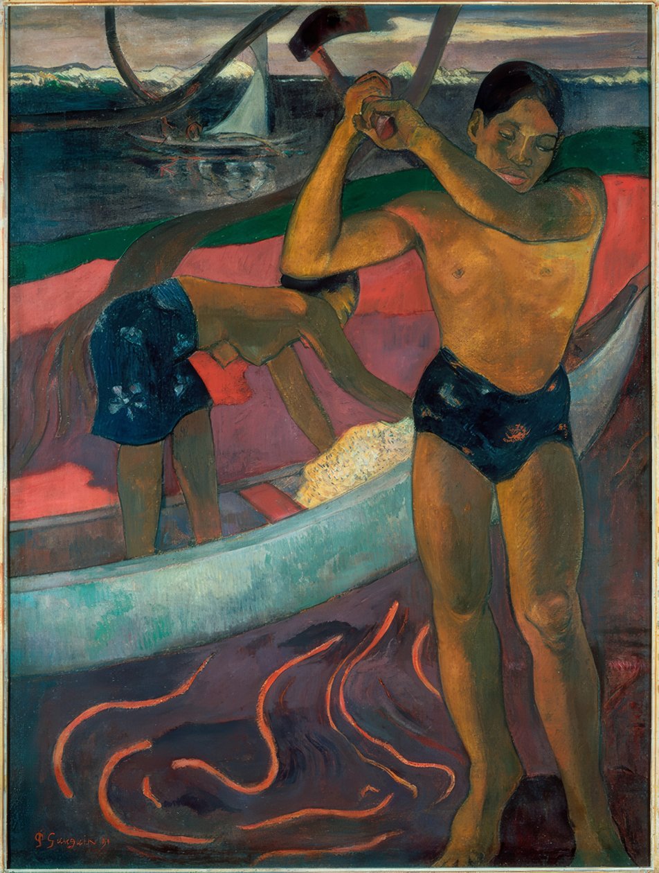 Der Holzhacker aus Pia tekijältä Paul Gauguin