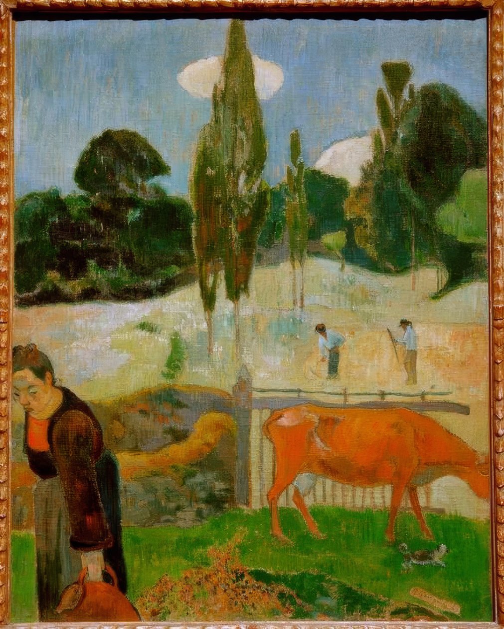 Die rote Kuh tekijältä Paul Gauguin