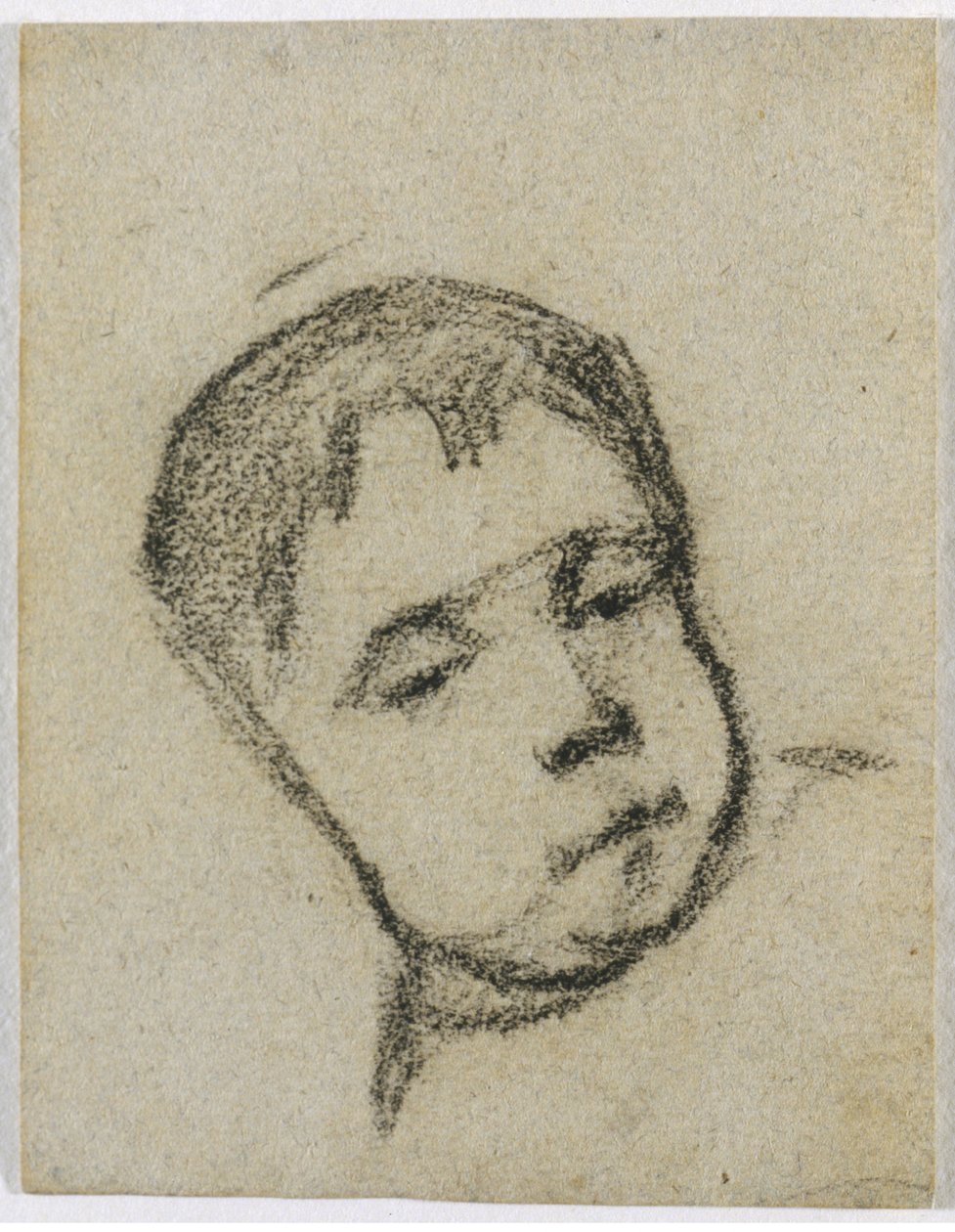 Emil Gauguin lapsena, pää tyynyllä tekijältä Paul Gauguin