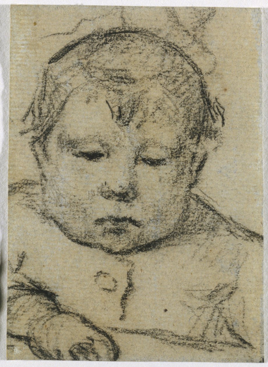Emil Gauguin lapsena, oikea käsi eteenpäin, noin 1875-76 (musta värikynä). tekijältä Paul Gauguin