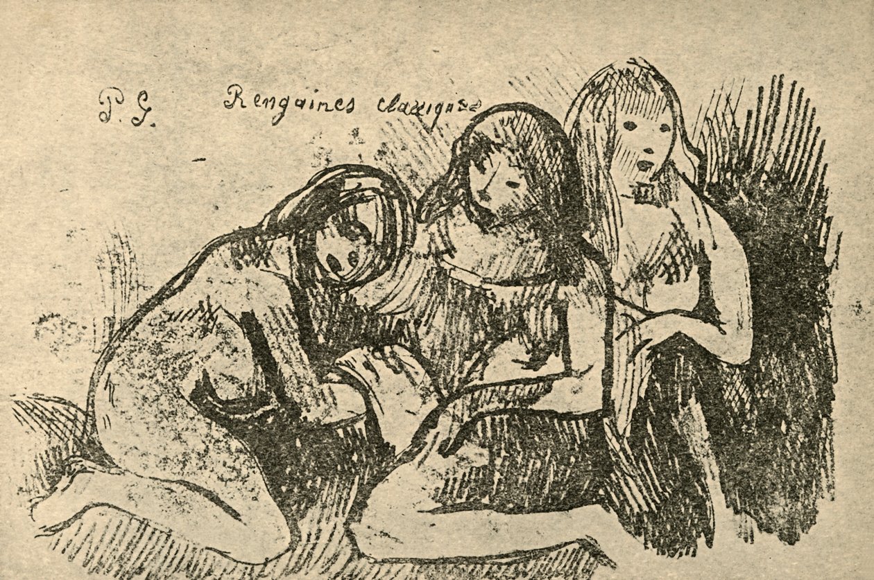 Figuurit, 1936 tekijältä Paul Gauguin