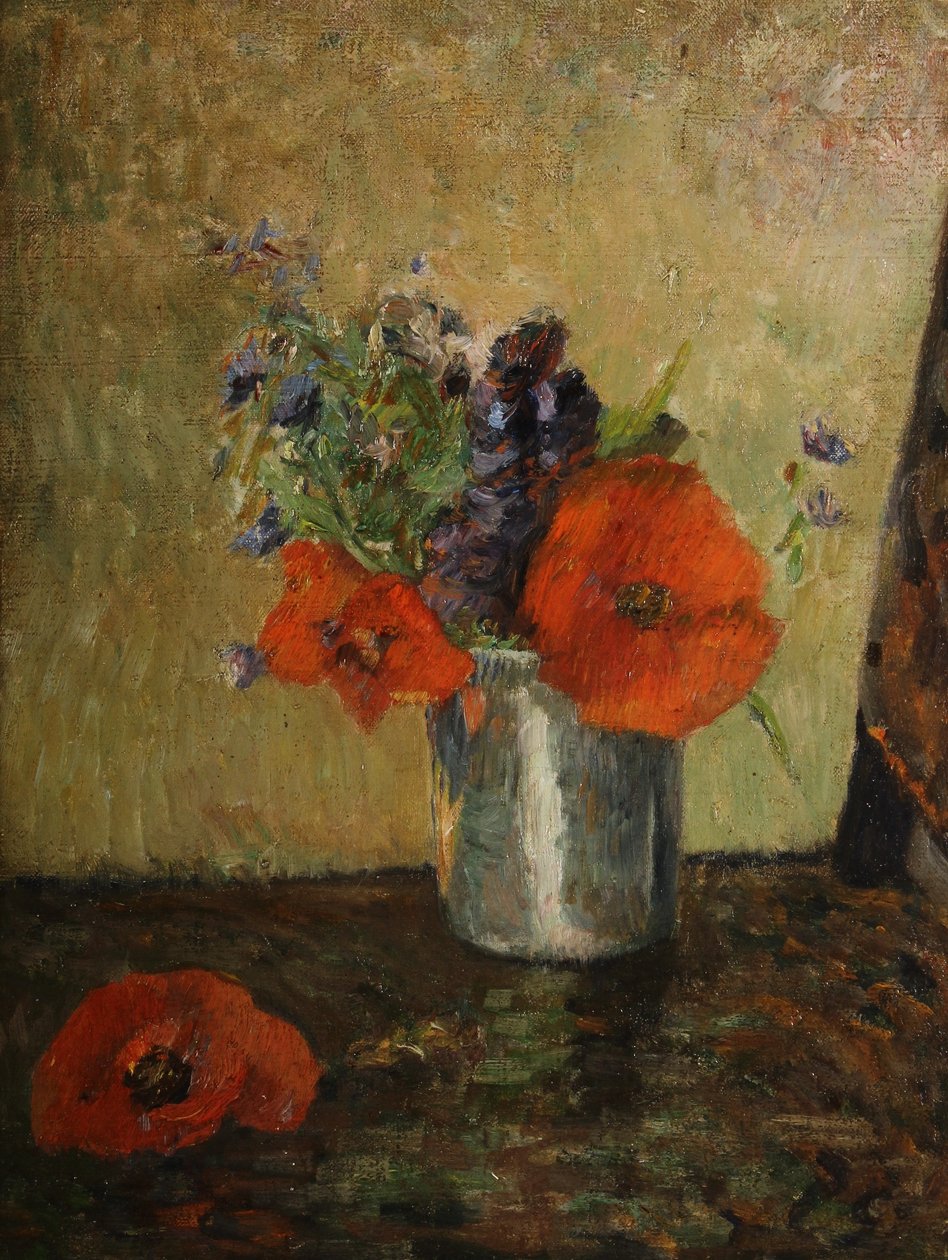 Ranska: Kesäkukkia pikarissa tekijältä Paul Gauguin
