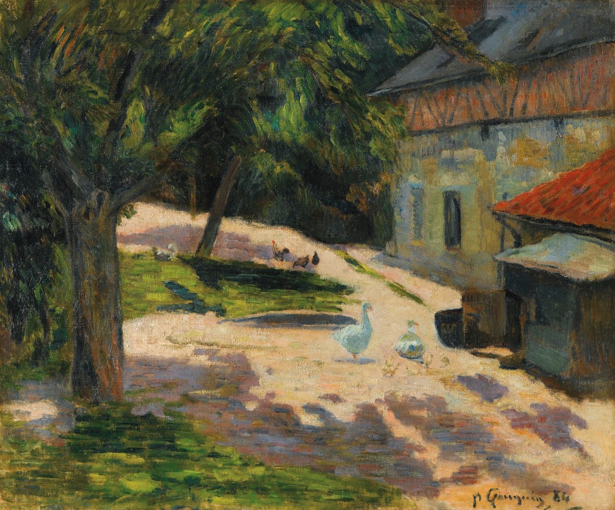 Ranska: Le Poulailler tekijältä Paul Gauguin