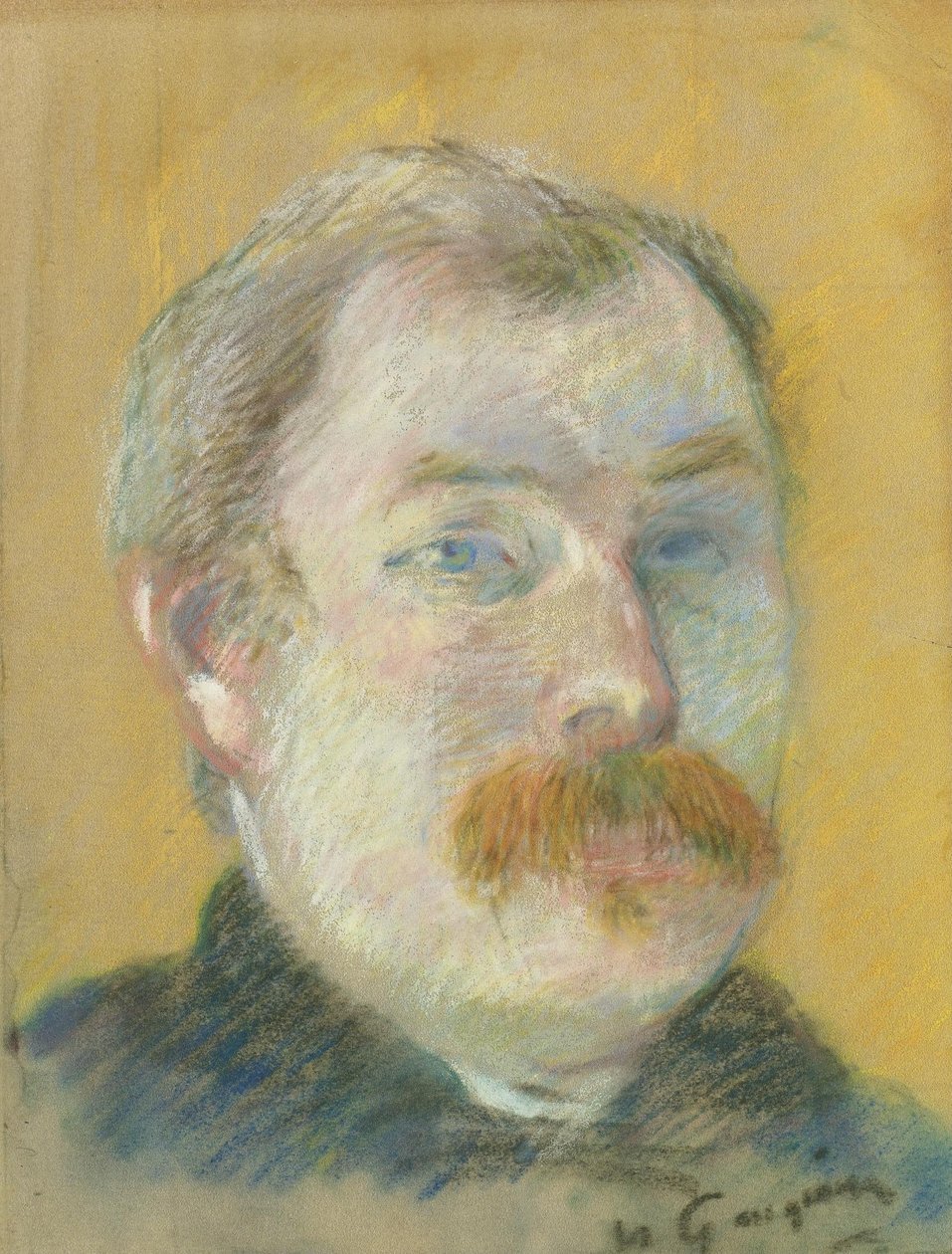 Ranskalainen:  Lundin muotokuva William Lundin muotokuva tekijältä Paul Gauguin
