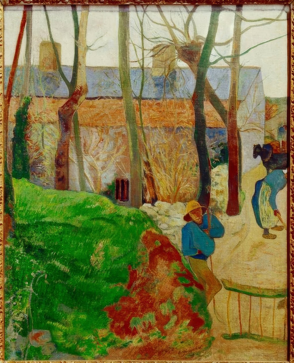 Häuser Le Pouldussa tekijältä Paul Gauguin