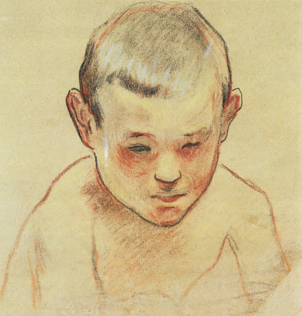 Pojan pää, n. 1886-1888 tekijältä Paul Gauguin