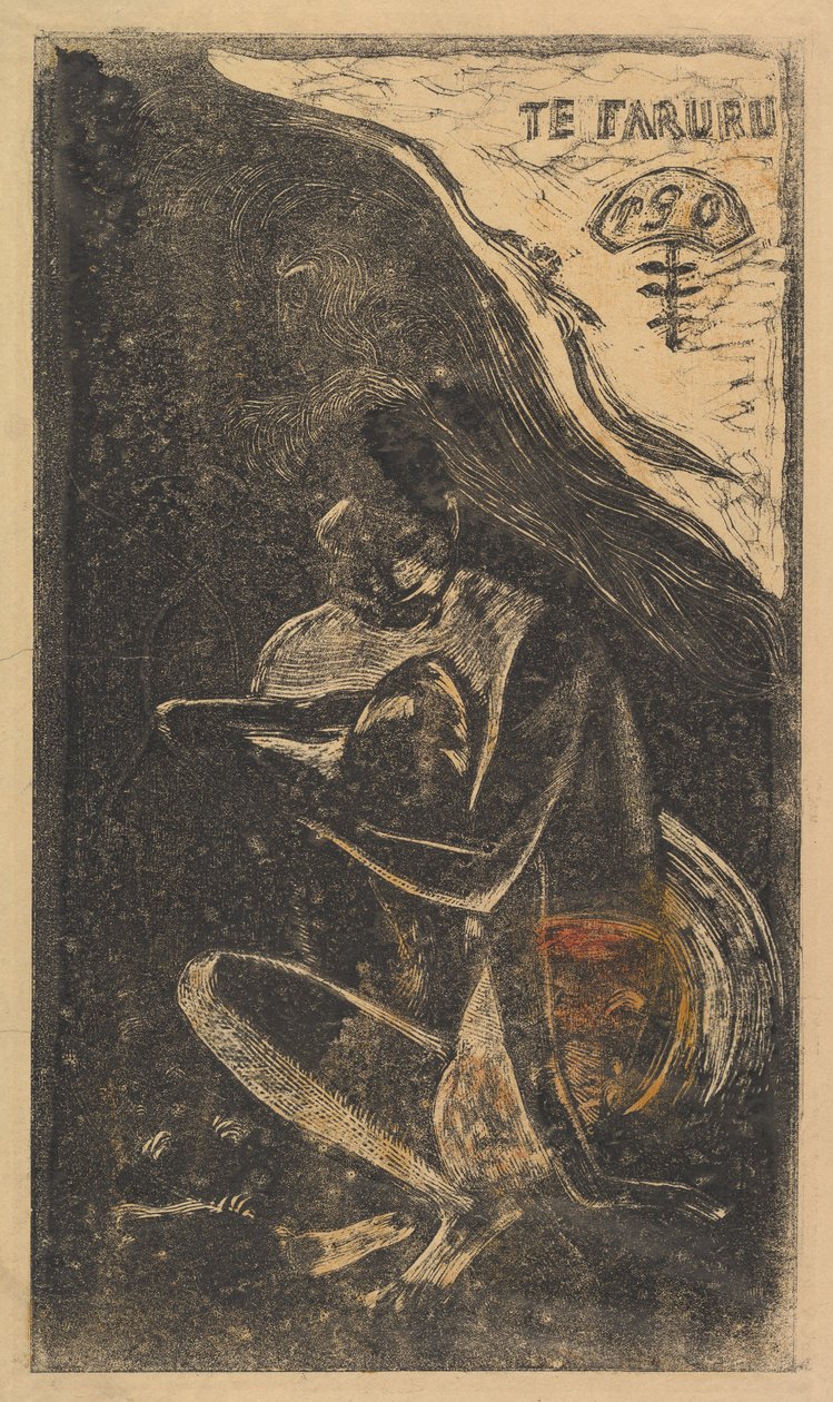 Here We Make Love Te Faruru, tuoksu Noa Noa, 1893-94. tekijältä Paul Gauguin