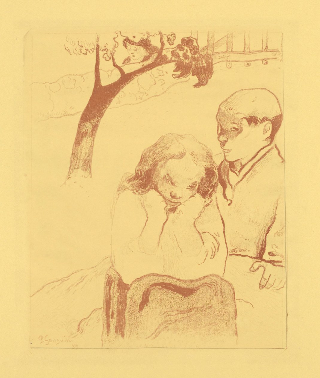 Inhimillinen kurjuus tekijältä Paul Gauguin