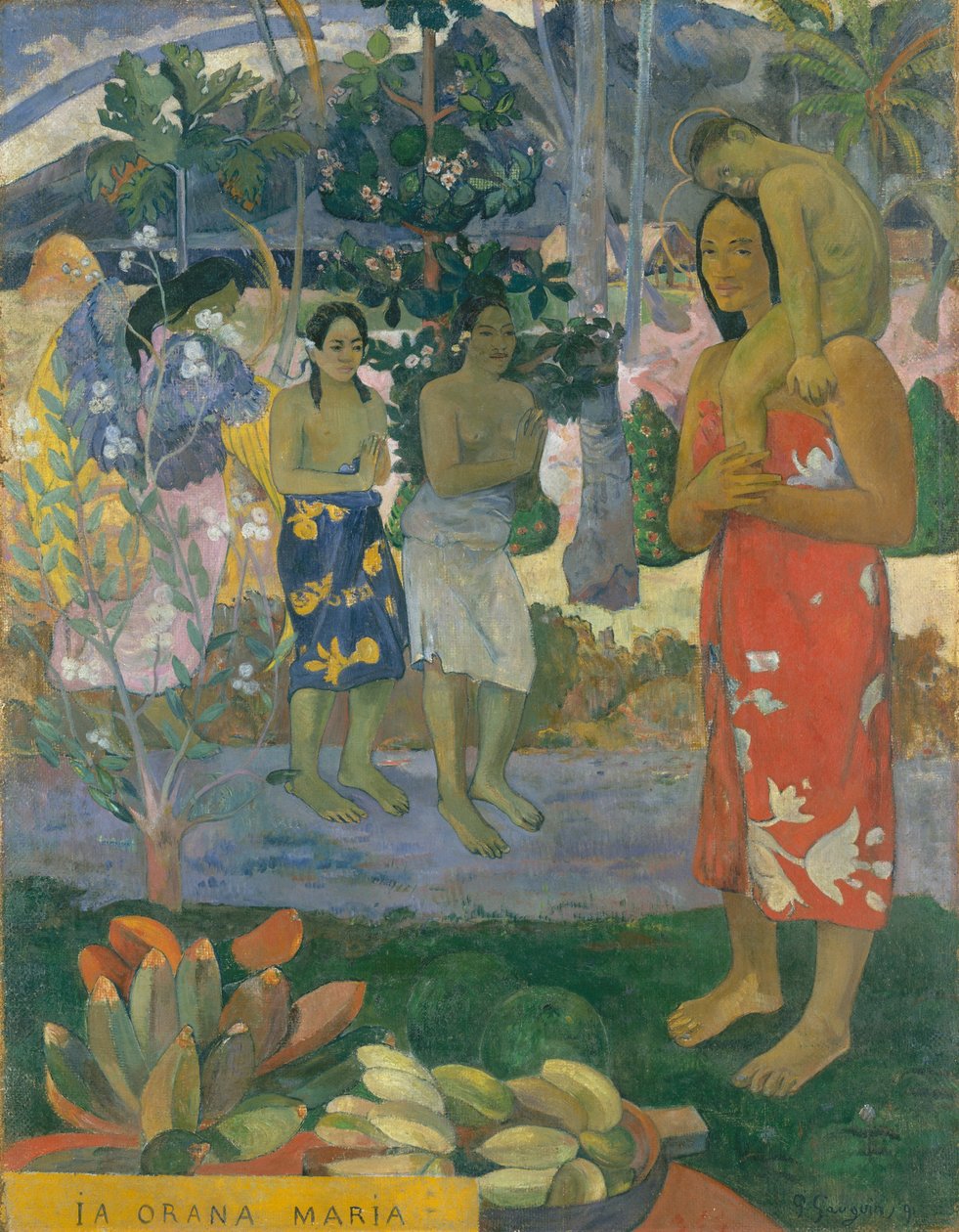 Terve Maria tekijältä Paul Gauguin