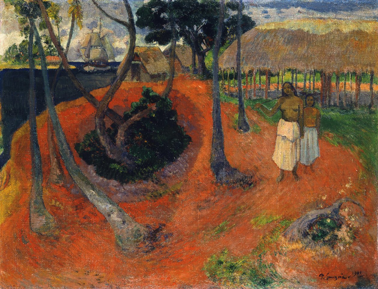 Idylli Tahitilla tekijältä Paul Gauguin