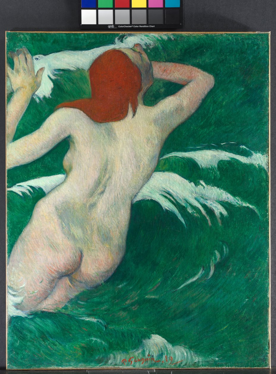 Aalloissa, 1889 tekijältä Paul Gauguin